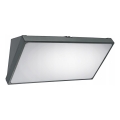 LED vanjsko zidno svjetlo sa senzorom pokreta LED/20W/230V IP65 sivo