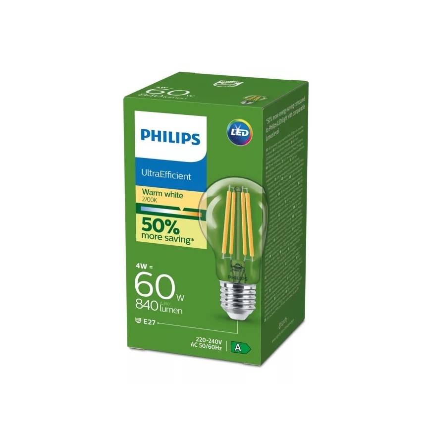 LED VINTAGE žarulja Philips E27/4W/230V 2700K