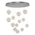 LED Viseća lampa CREMONA 13xLED/5W/230V 3000K mat krom