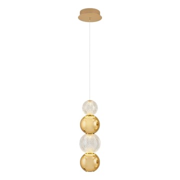 LED Viseća lampa CREMONA LED/7W/230V 3000K zlatna