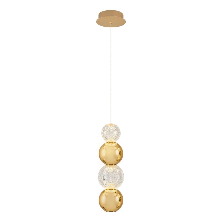 LED Viseća lampa CREMONA LED/7W/230V 3000K zlatna