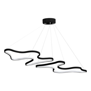 LED viseća lampa DUPLE ARTISAN LED/80W/230V 4000K crna