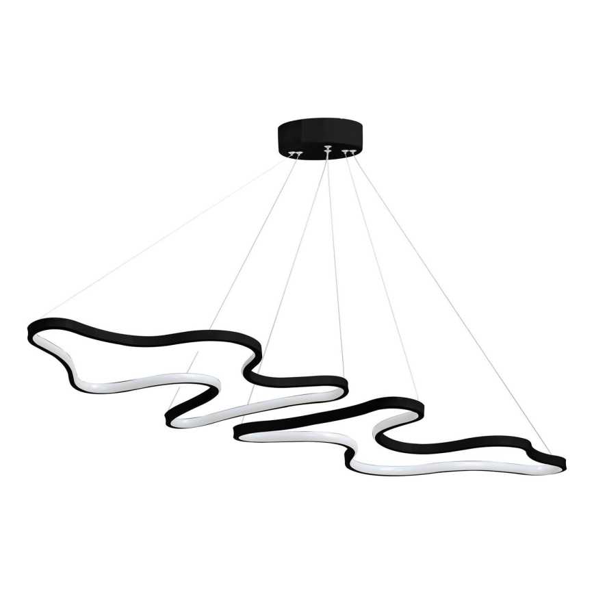 LED Viseća lampa DUPLE ARTISAN LED/80W/230V 6500K crna