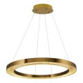 LED Viseća lampa JESI LED/90W/230V 3000K promjer 100 cm brončana