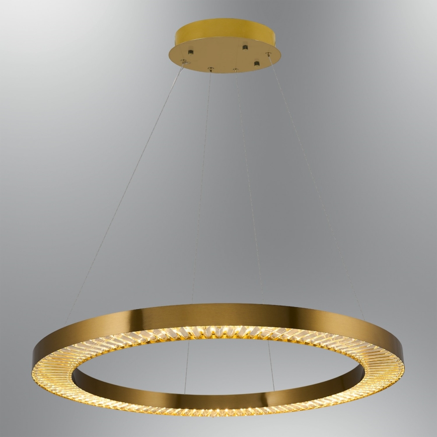 LED Viseća lampa JESI LED/90W/230V 3000K promjer 100 cm brončana