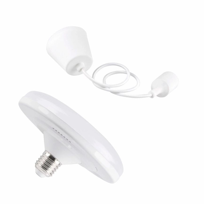 LED Viseća svjetiljka KIKI 1xE27/10W/230V bijela