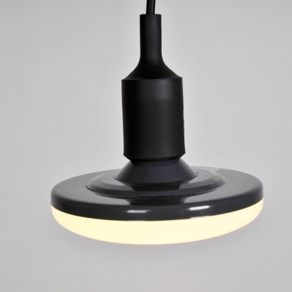 LED Viseća svjetiljka KIKI 1xE27/10W/230V crno
