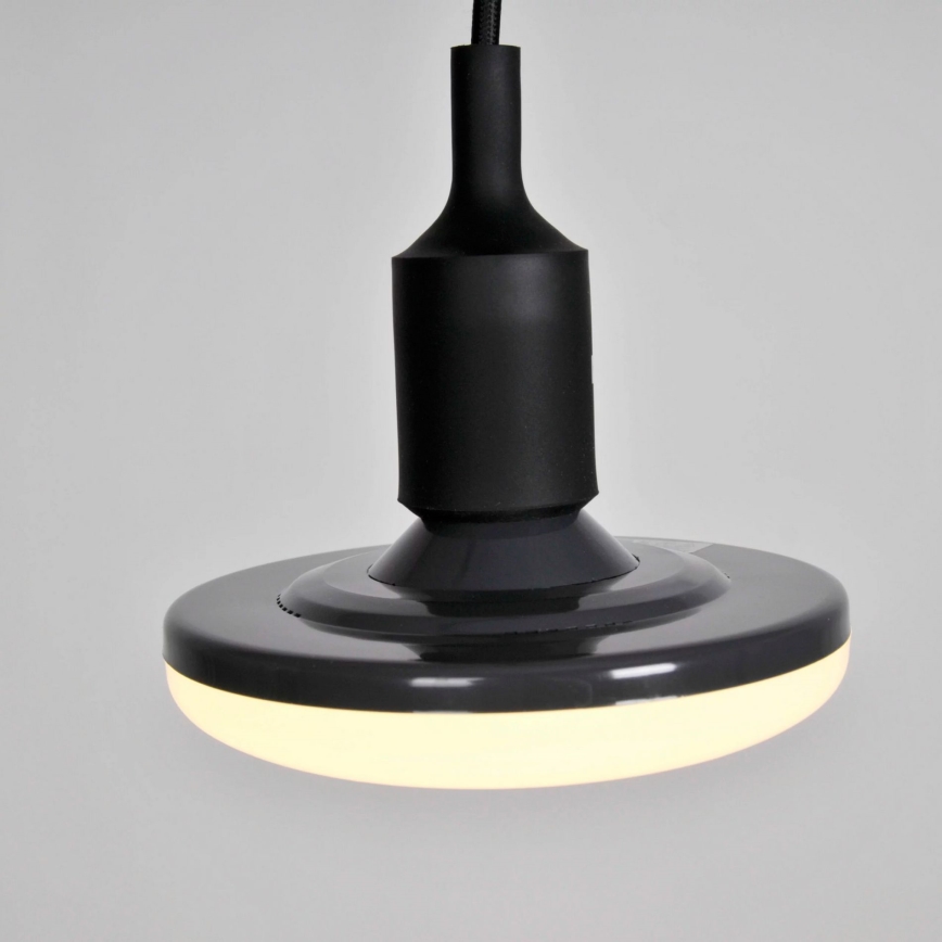 LED Viseća svjetiljka KIKI 1xE27/10W/230V crno