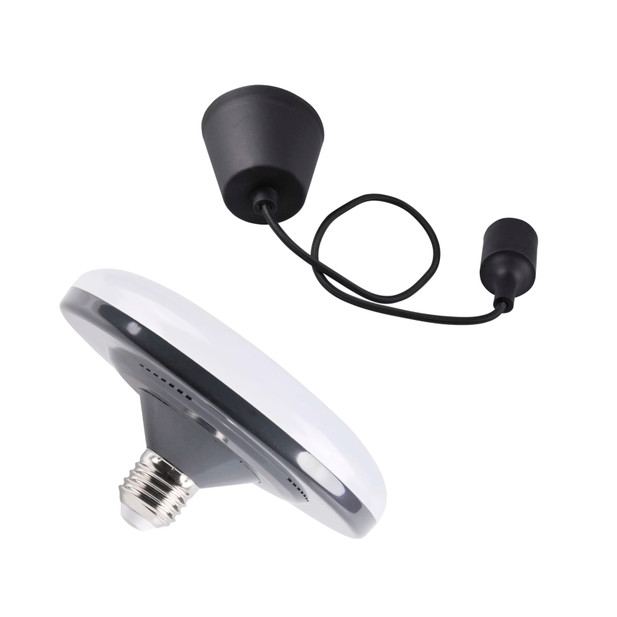 LED Viseća svjetiljka KIKI 1xE27/10W/230V crno