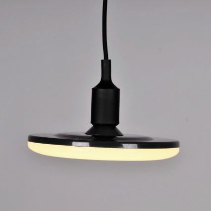 LED Viseća svjetiljka KIKI 1xE27/15W/230V crno