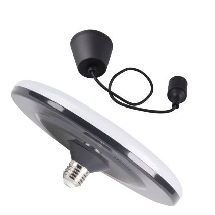 LED Viseća svjetiljka KIKI 1xE27/15W/230V crno