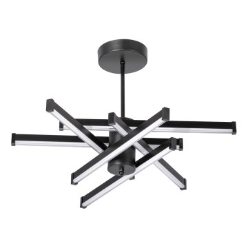 LED Viseći luster 6xLED/10W/230V 3000-6500K pr. 66 cm crna