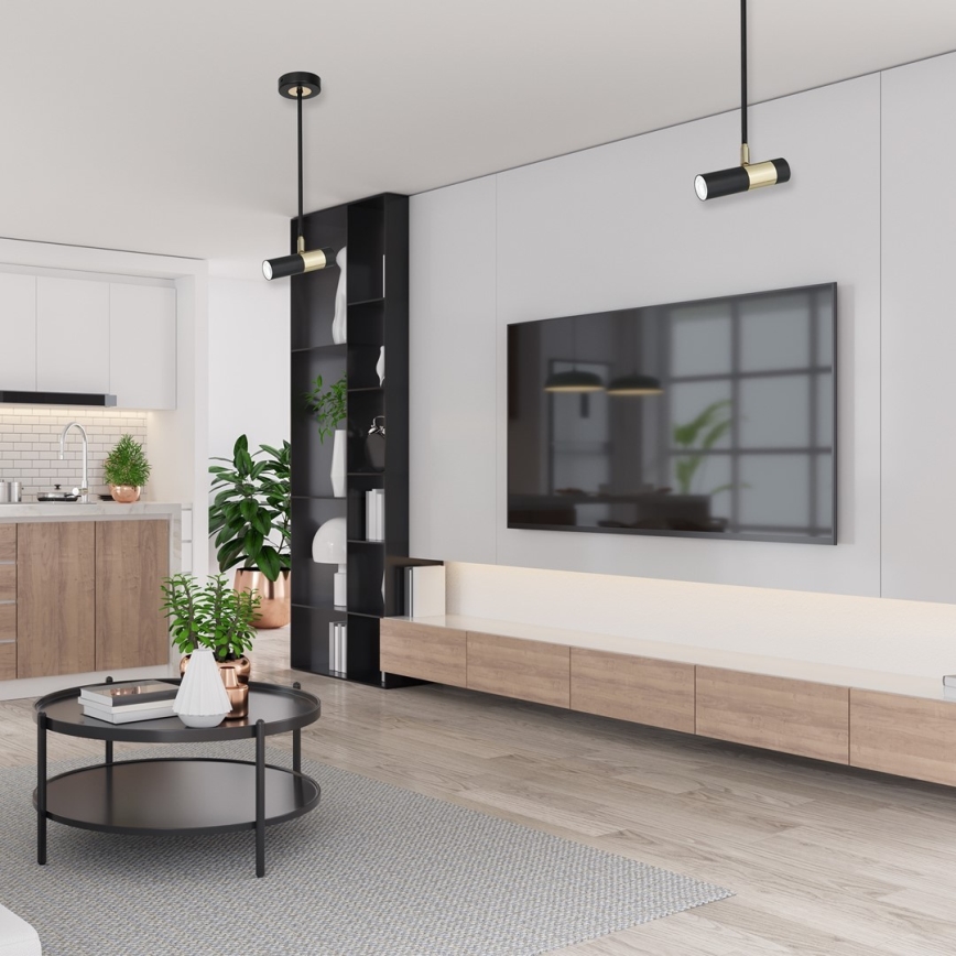 LED Viseći luster DALLAS 1xGU10/3W/230V