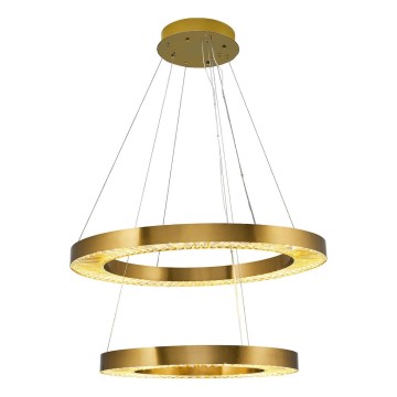 LED Viseći luster JESI LED/140W/230V 3000K 100 cm brončani