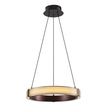 LED Viseći luster JESI LED/2W/230V 3000K smeđi