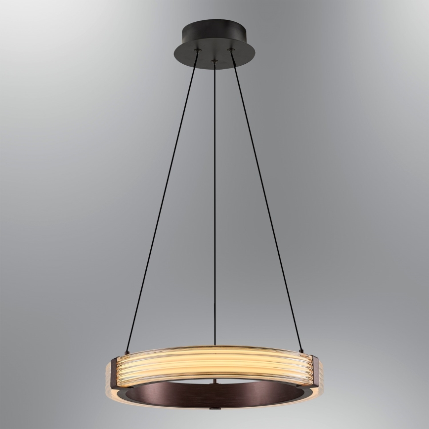 LED Viseći luster JESI LED/2W/230V 3000K smeđi