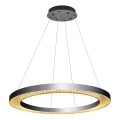 LED Viseći luster JESI LED/90W/230V 3000K 100 cm srebrni