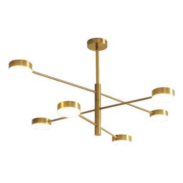 LED Viseći luster LED/30W/230V 3000K zlatna