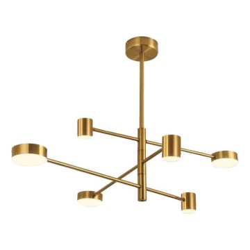 LED Viseći luster LED/36W/230V 3000K zlatna