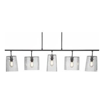 LED viseći luster na sajli 5xE14/4,9W/230V 2700K