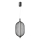 LED viseći luster na sajli PUMA LED/10W/230V pr. 15 cm crna