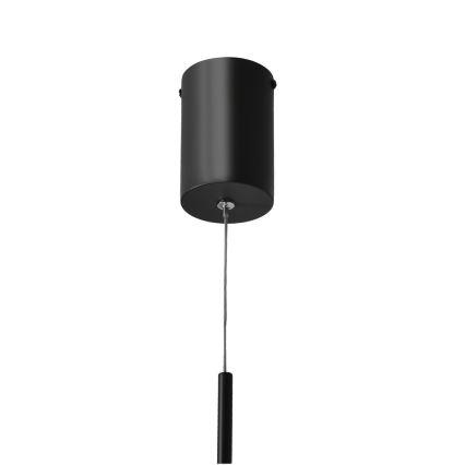 LED viseći luster na sajli PUMA LED/10W/230V pr. 15 cm crna