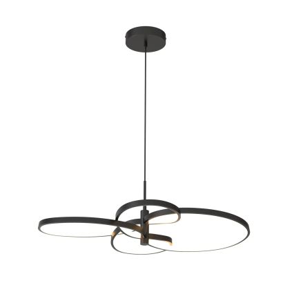 LED viseći luster na sajli RIBBON LED/37W/230V 4000K crna