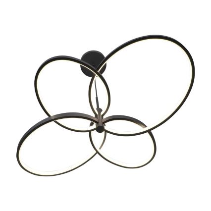 LED viseći luster na sajli RIBBON LED/37W/230V 4000K crna