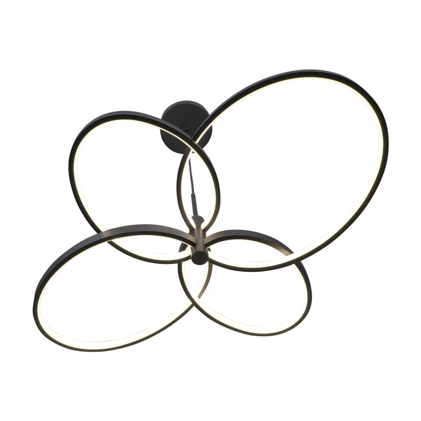 LED viseći luster na sajli RIBBON LED/37W/230V 4000K crna