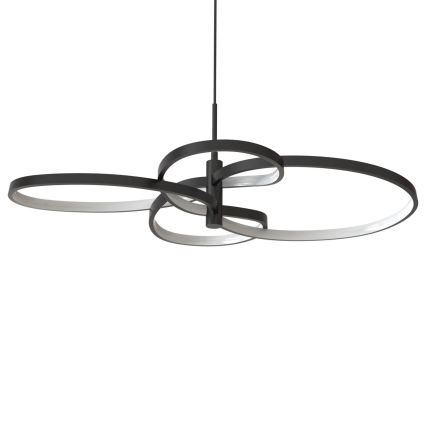 LED viseći luster na sajli RIBBON LED/37W/230V 4000K crna