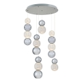 LED Visilica CREMONA LED/34W/230V 3000K matni krom