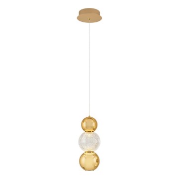 LED Visilica CREMONA LED/5W/230V 3000K zlatna