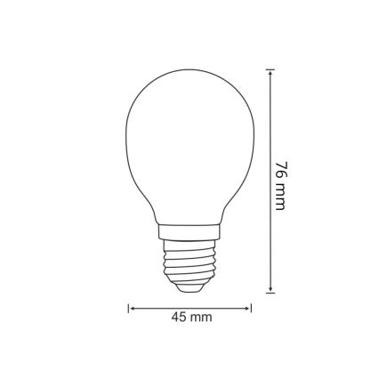 LED žarulja 1xE27/2,5W/230V 3000K