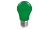 LED Žarulja A50 E27/4,9W/230V zelena