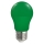 LED Žarulja A50 E27/4,9W/230V zelena
