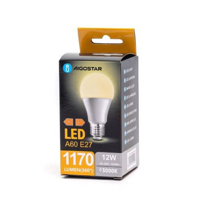 LED Žarulja A60 E27/12W/230V 3000K - Aigostar