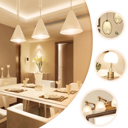 LED žarulja A60 E27/8W/230V 330° 2700K - Aigostar