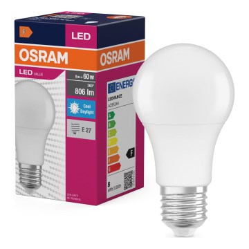 LED žarulja A60 E27/8W/230V 6500K - Osram