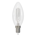 LED Žarulja BIJELI FILAMENT C35 E14/4,5W/230V 3000K