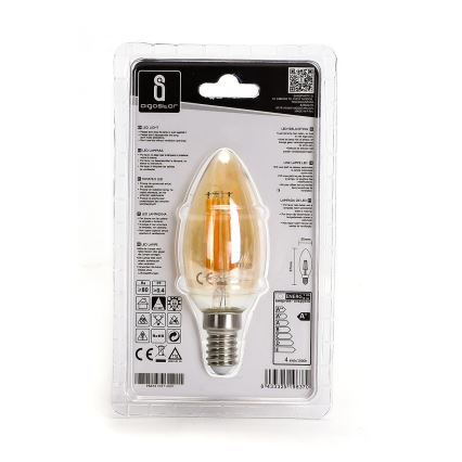 LED Žarulja C35 E14/4W/230V 2200K - Aigostar