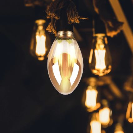 LED Žarulja DECO VINTAGE B75 E27/4W/230V 1800K