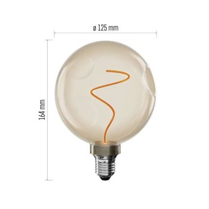 LED žarulja DECO VINTAGE CG125A E27/4,5W/230V 1800K