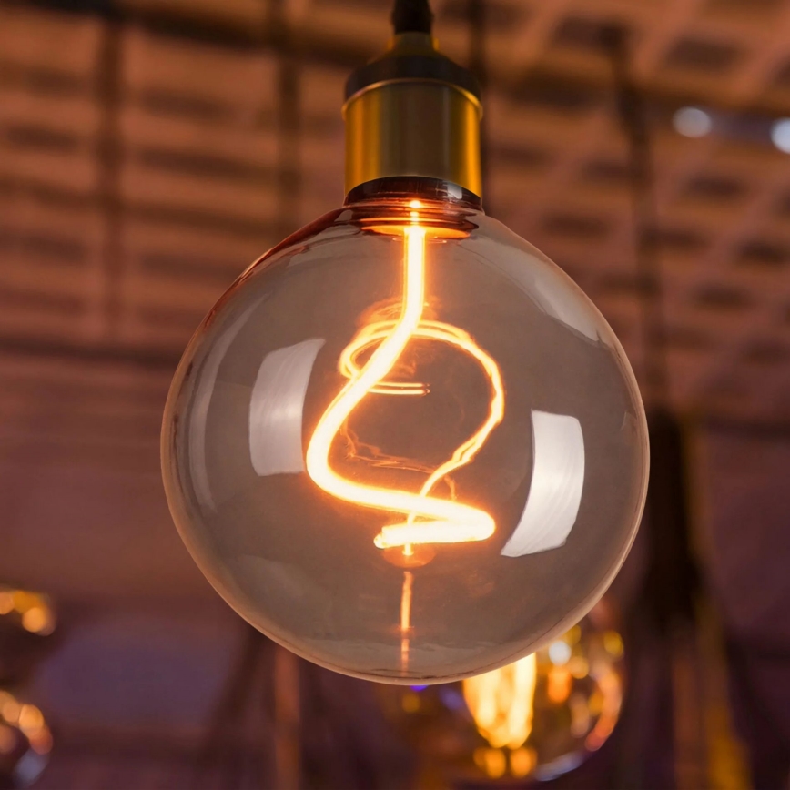 LED Žarulja DECO VINTAGE FILAMENT G125 E27/4W/230V 1800K