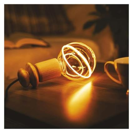 LED žarulja DECO VINTAGE G130OA E27/4W/230V 1800K