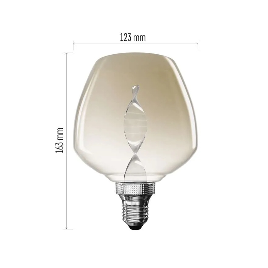 LED žarulja DECO VINTAGE S123 E27/3,5W/230V 1800K