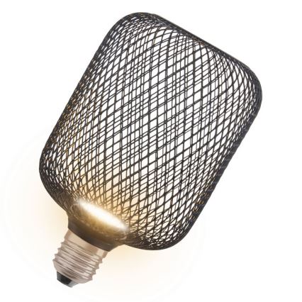 LED Žarulja DECOR FLAT E27/3,5W/230V 2700K crna - Osram