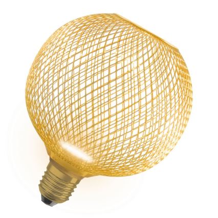 LED Žarulja DECOR FLAT G125 E27/3,5W/230V 2700K zlatna - Osram