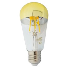 LED Žarulja DECOR MIRROR ST64 E27/8W/230V zlatna