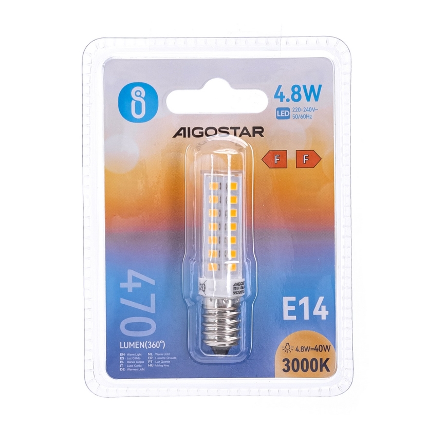 LED Žarulja E14/4,8W/230V 3000K - Aigostar