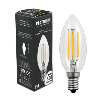 LED Žarulja C37 E14/4W/230V 3000K